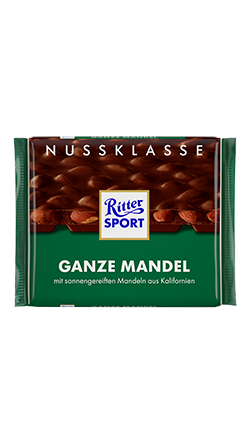 Ritter Sport - Chocolate with whole Almonds - 100 g / Ganze Mandel