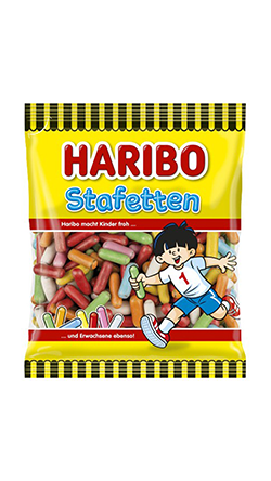 Haribo - Stafetten Liquorice Sticks Jelly - 160 G Bag / Lakritze-Gummi ...