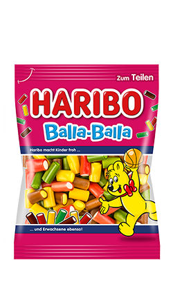 Haribo - Fruit Jelly balls - 160g / Balla Balla