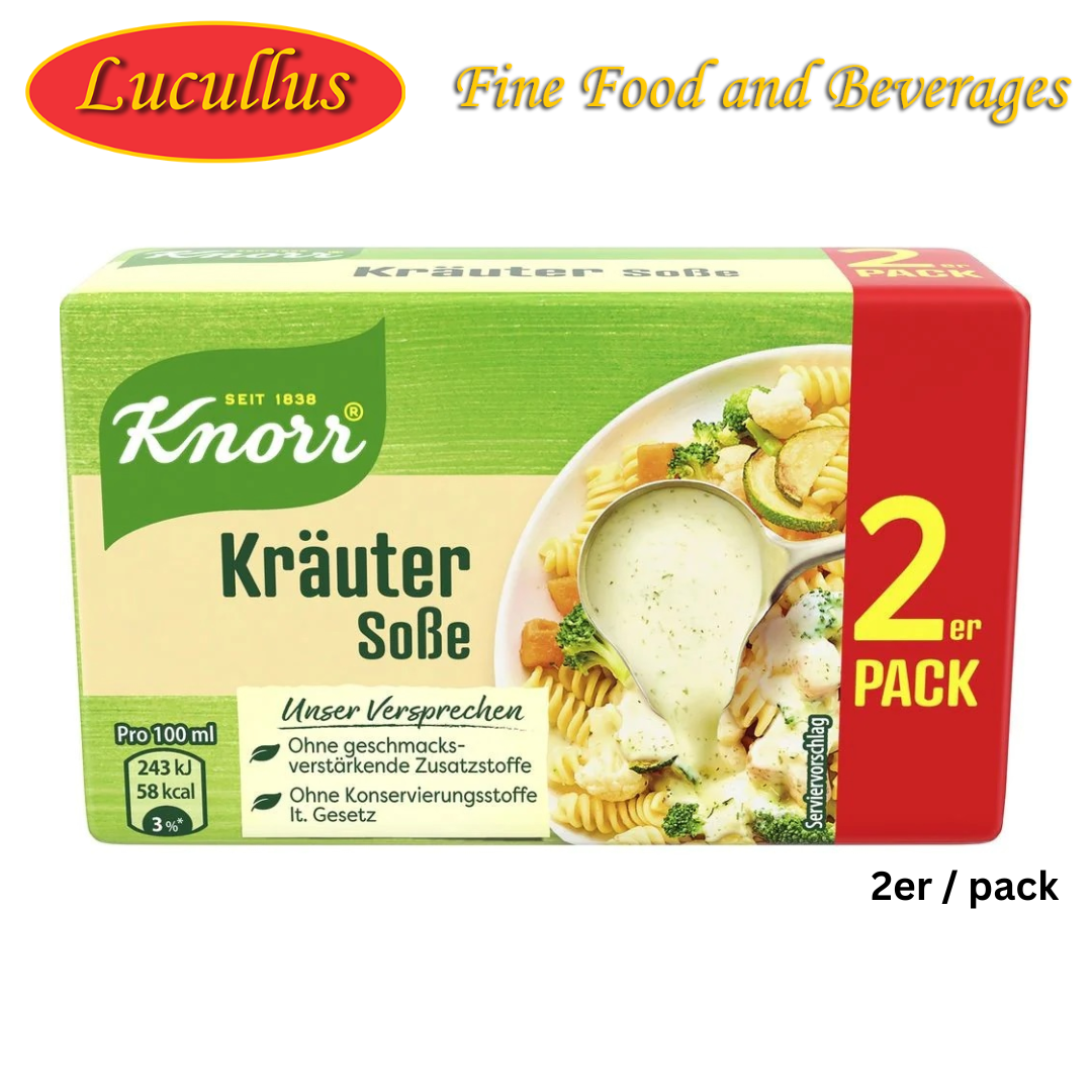 KNORR - KRÄUTER SOßE / BASIC HERBAL SAUCE 2ER