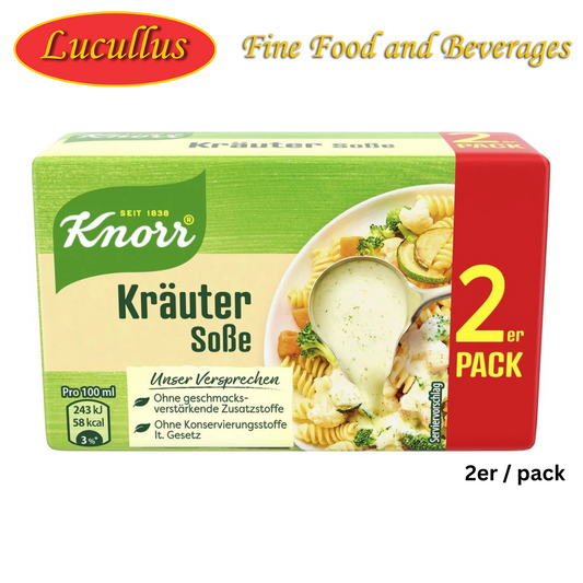 KNORR - KRÄUTER SOßE / BASIC KRÄUTERSAUCE 2ER