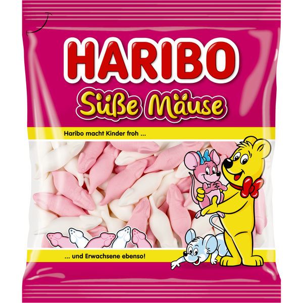 Haribo Suesse Mäuse / Jelly Sweet Mice 175G – Lucullus Shop