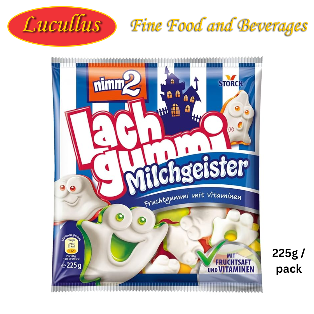 STORCK NIMM2 - LACHGUMMI MILCHGEISTER / MILK & FRUIT GUMS 225G