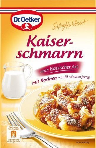 Dr. Oetker Kaiserschmarrn / Austrian Pan cake with Raisins 165g