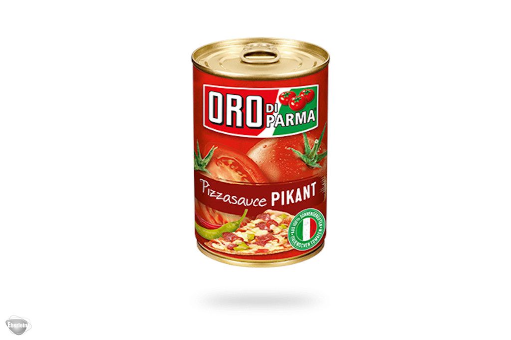 Oro Di Parma Pizzasauce Pikant / Spicy pizza sauce 400g