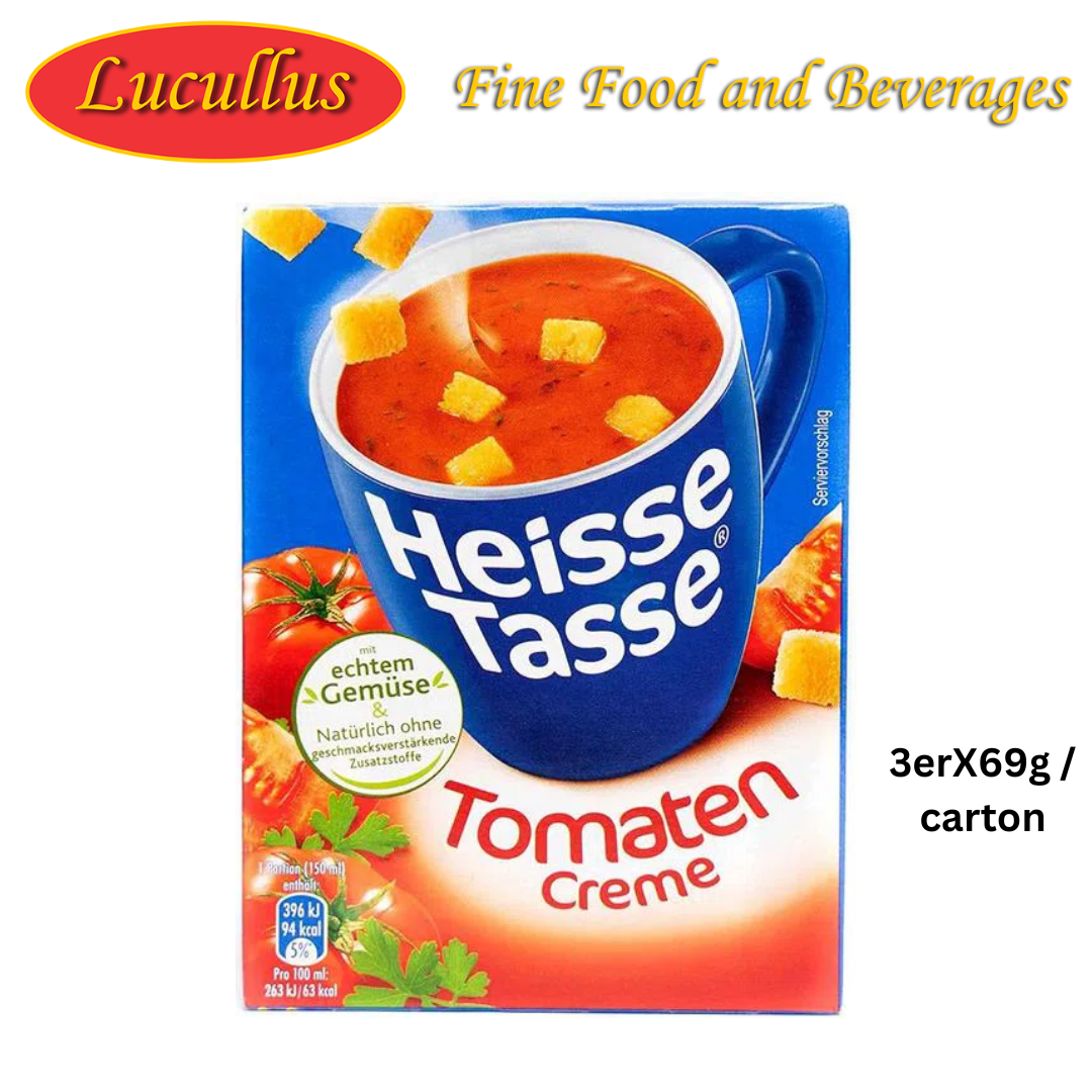 HEISSE TASSE - SPEZ TOMATEN CREME / TOMATO CREAM SOUP 3ERx69G