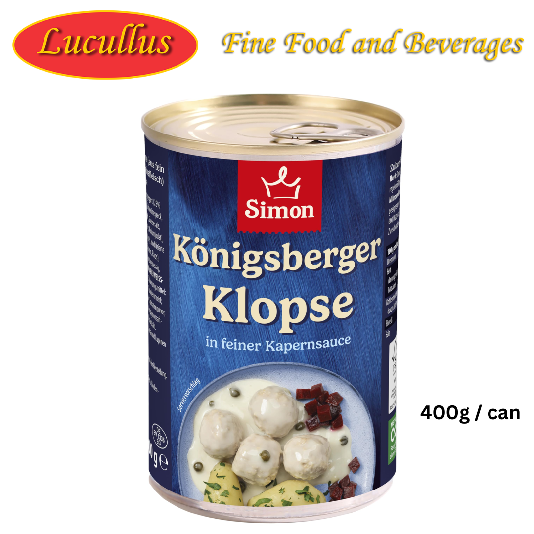 SIMON - KÖNIGSBERGER KLOPSE / KÖNIGSBERGIAN DUMPLINGS 400G CAN