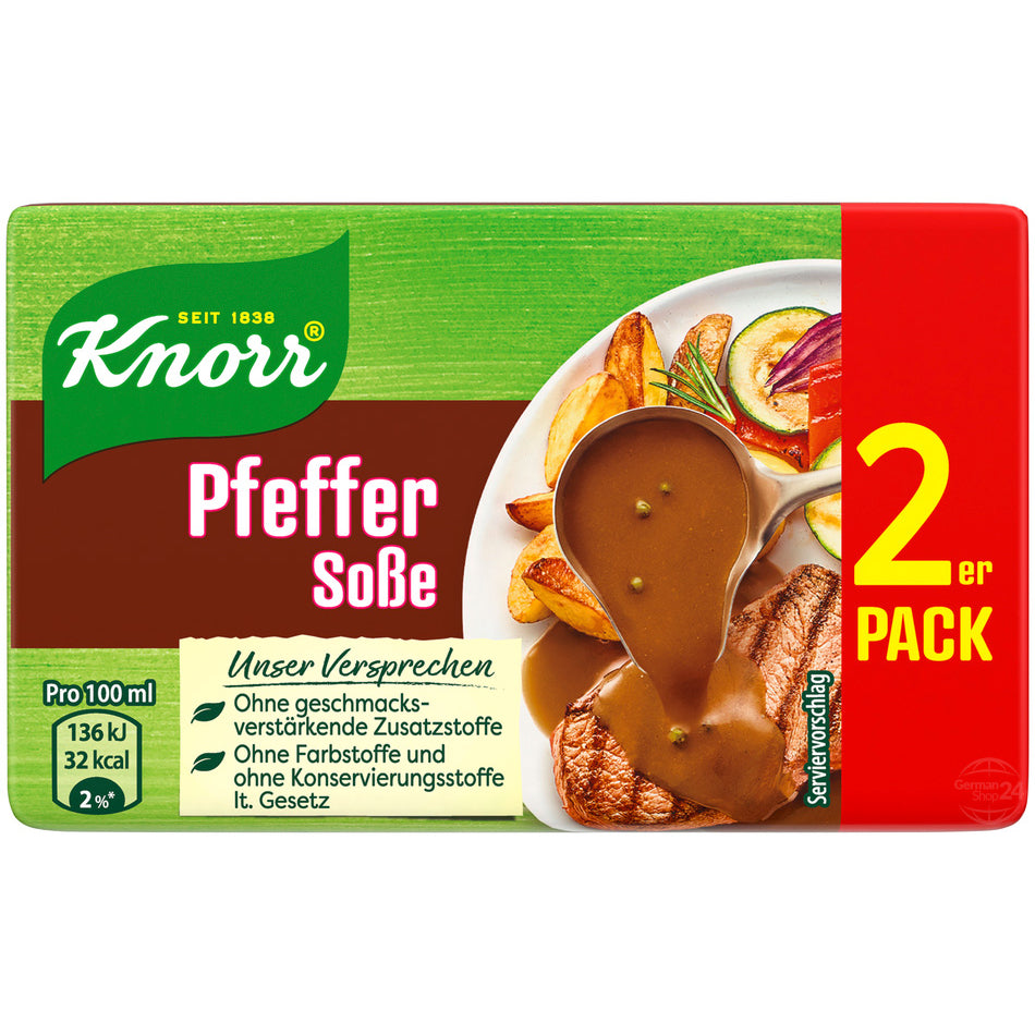 Knorr Basis Pfeffer Sauce 2 er