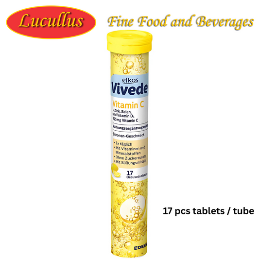 ELKOS - VIVEDE VITAMIN C - 17-teiliges Röhrchen