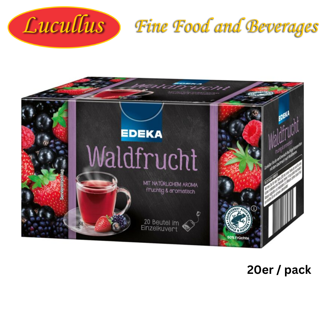 Edeka Waldfrucht Tee / Wild fruit Tea 20 bags