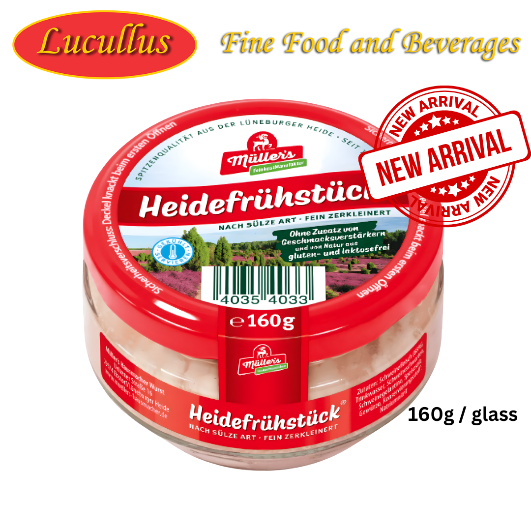 Mueller's Heidefrühstück Nach Sülze Art 160g / Heide Breakfast Aspic Style 160g