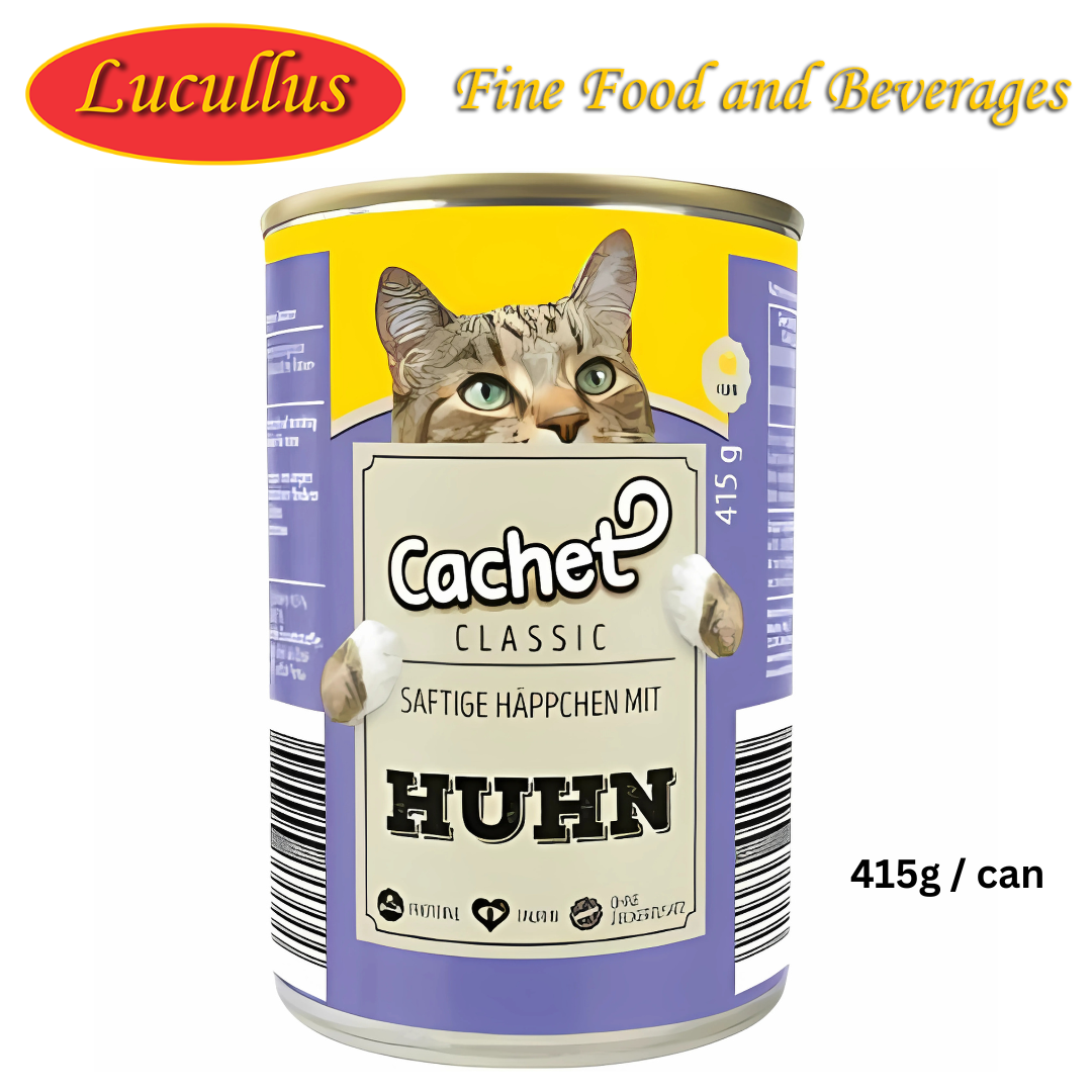 CACHET CLASSIC - HUHN / CHICKEN CAT FOOD 415G