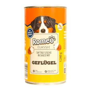 Romeo Classic Geflügel / Classic Poultry Dog Food 1240g