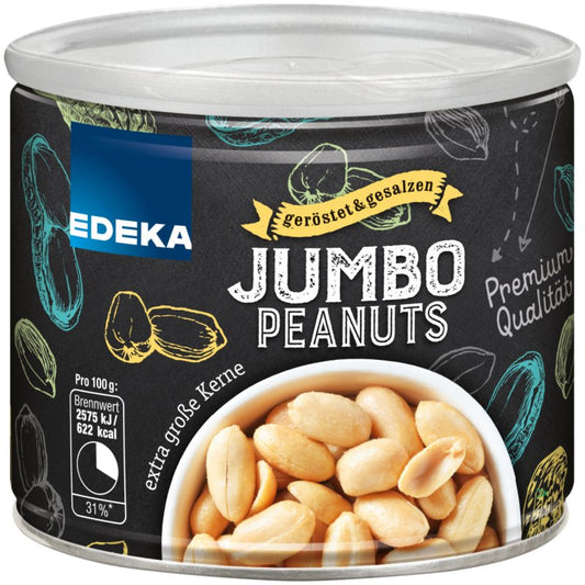 Edeka - Erdnusskerne Jumbo / Jumbo Peanuts 200g