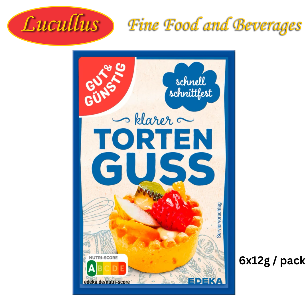 GUT & GÜNSTIG - TORTEN GUSS KLARER / CAKE ICING CLEAR 6x12G