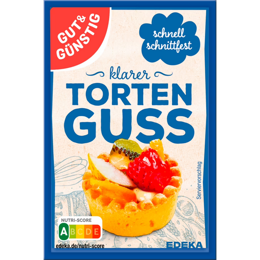 G+G TortenGuss Klarer / Cake Icing Clear 6x12g