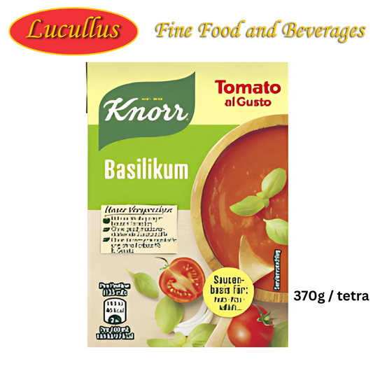 KNORR - AL GUSTO BASILIKUM / BASILIKUMSAUCE 370G