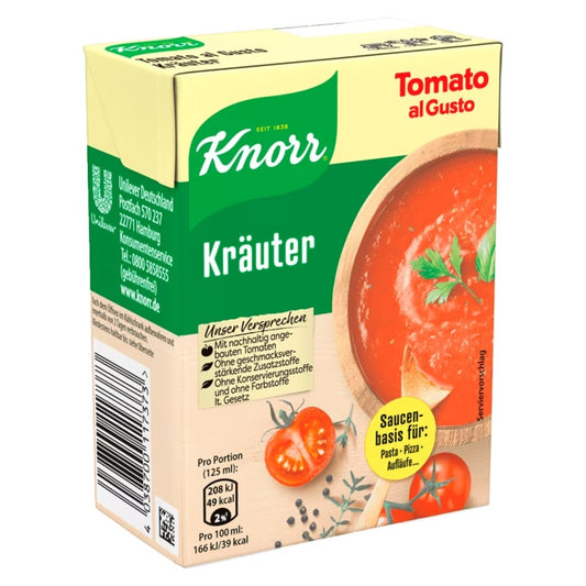 Knorr Al Gusto Kräuter / Herb Sauce 370g