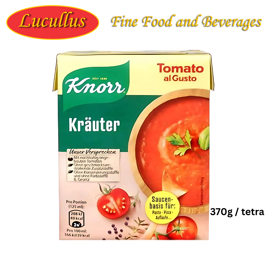KNORR - AL GUSTO KRÄUTER / HERB SAUCE 370G