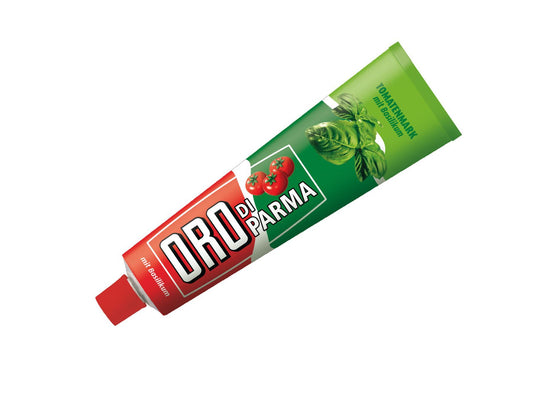 Oro Di Parma Tomaten mark mit Basilikum/ Tomato paste mit Basil 200g