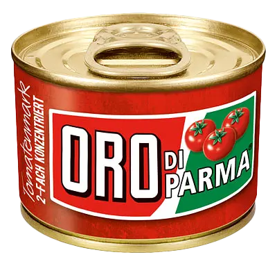 Oro Di Parma Tomaten Mark 2 Fach Konzentreirt / Tomato paste 2 Compartments Concentrated 70g