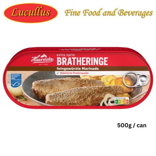 HAWESTA - BRATHERINGE / GEBRATENER HERING 500G