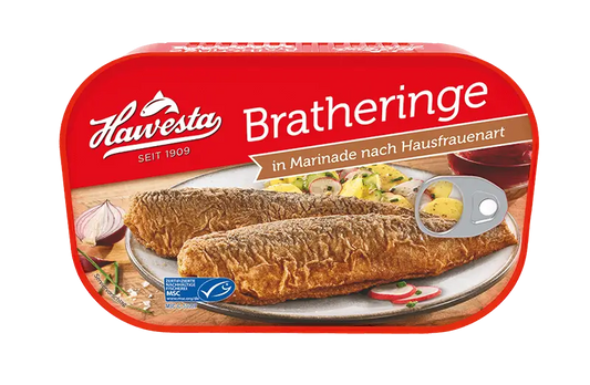 Hawesta - Fried Herring - 380 g can / Brathering