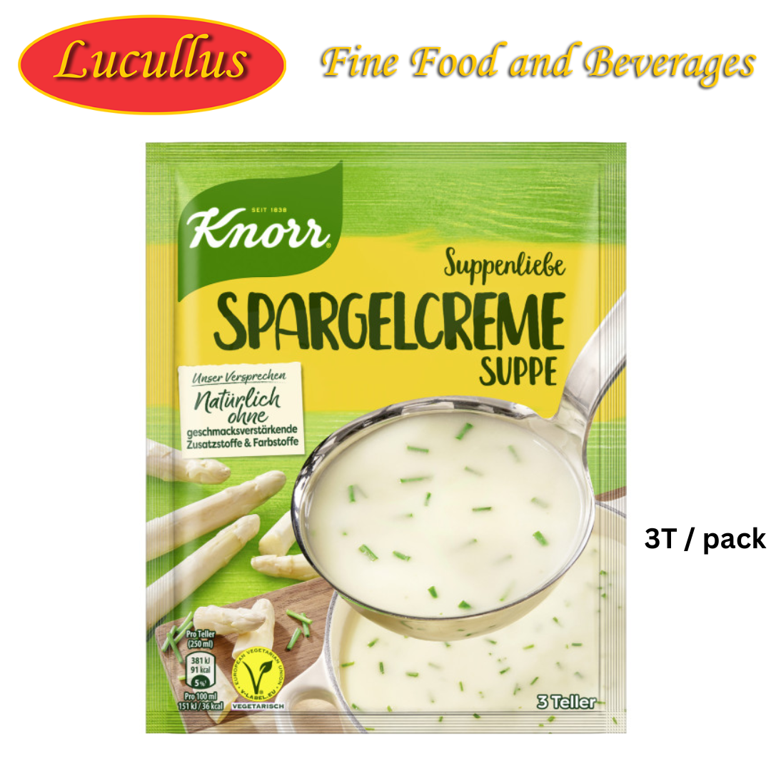 KNORR - SPARGEL CREME SUPPE 3T / ASPARAGUS CREAM SOUP 3 SERVINGS