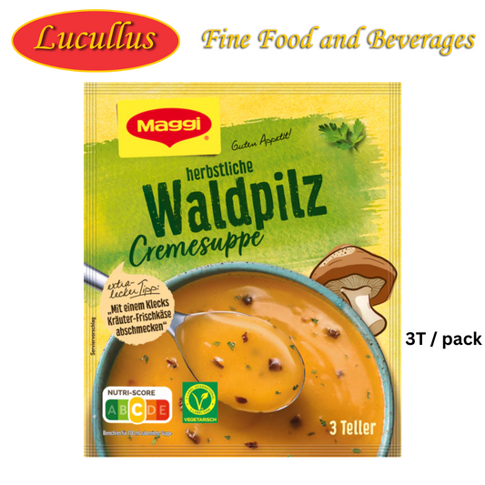 Maggi Gap waldpilz Cremesuppe 3T