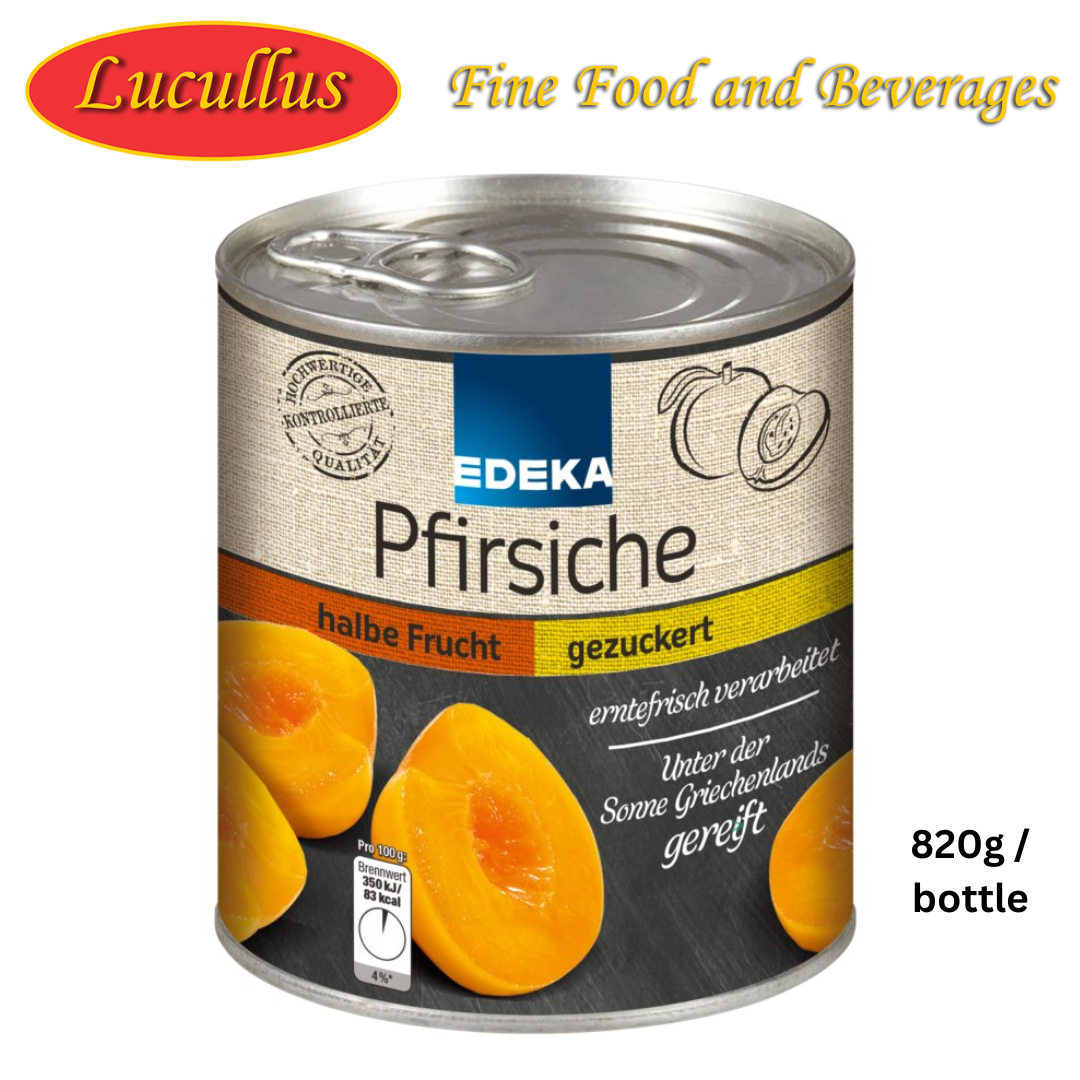 EDEKA PFIRSICHE / PEACH 1/2 820G