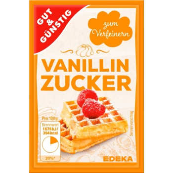 G+G Vanillin Zucker / Vanilla Sugar 8g x 10packs