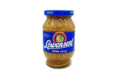 Develey Loewensenf Bayr Suess / Bavarian Sweet Mustard 250ml