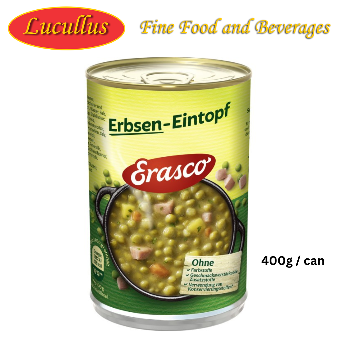 ERASCO - ERBSEN EINTOPF / ERBSENEINTOPF 400G