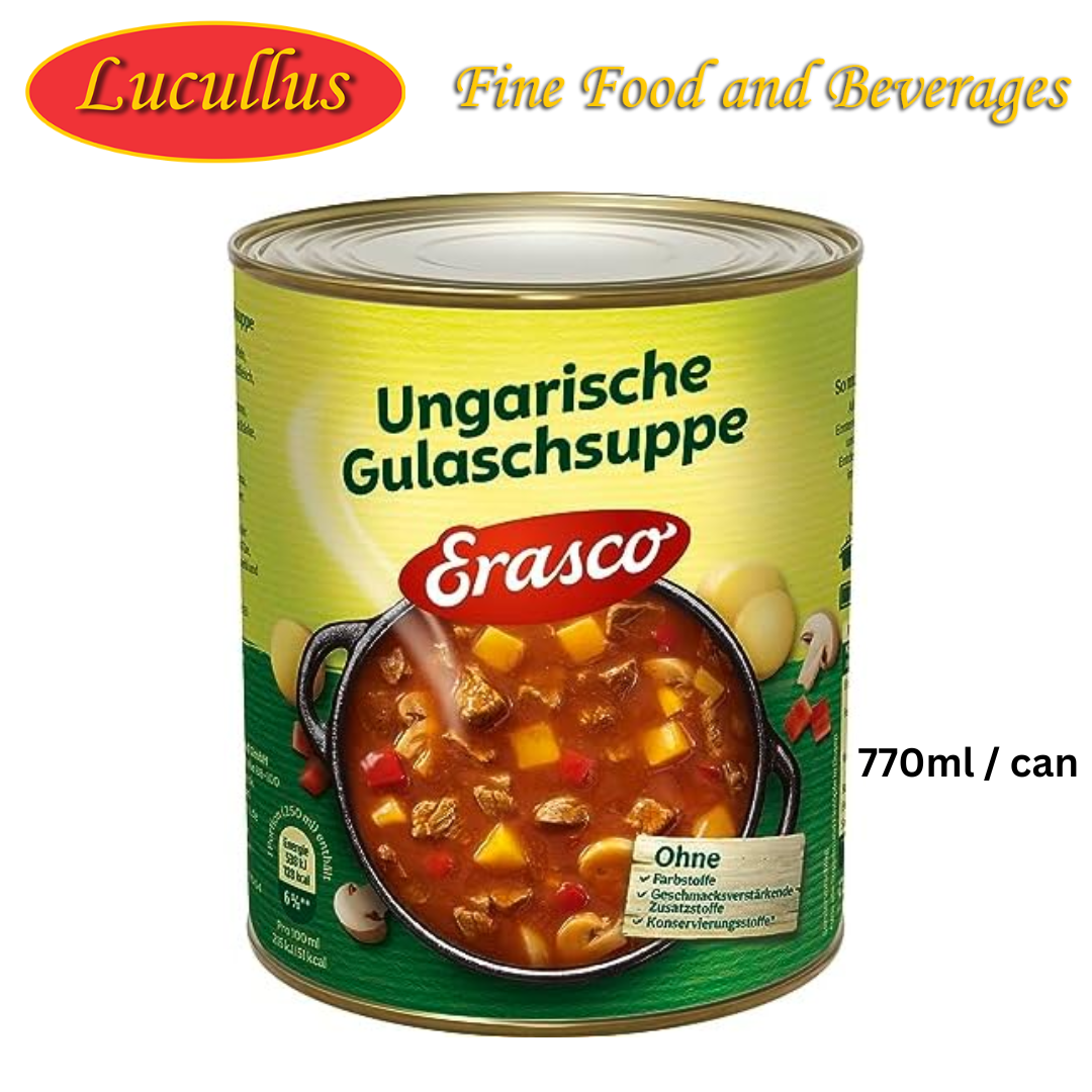 ERASCO - UNGARISCHE GULASCHSUPPE 770ML