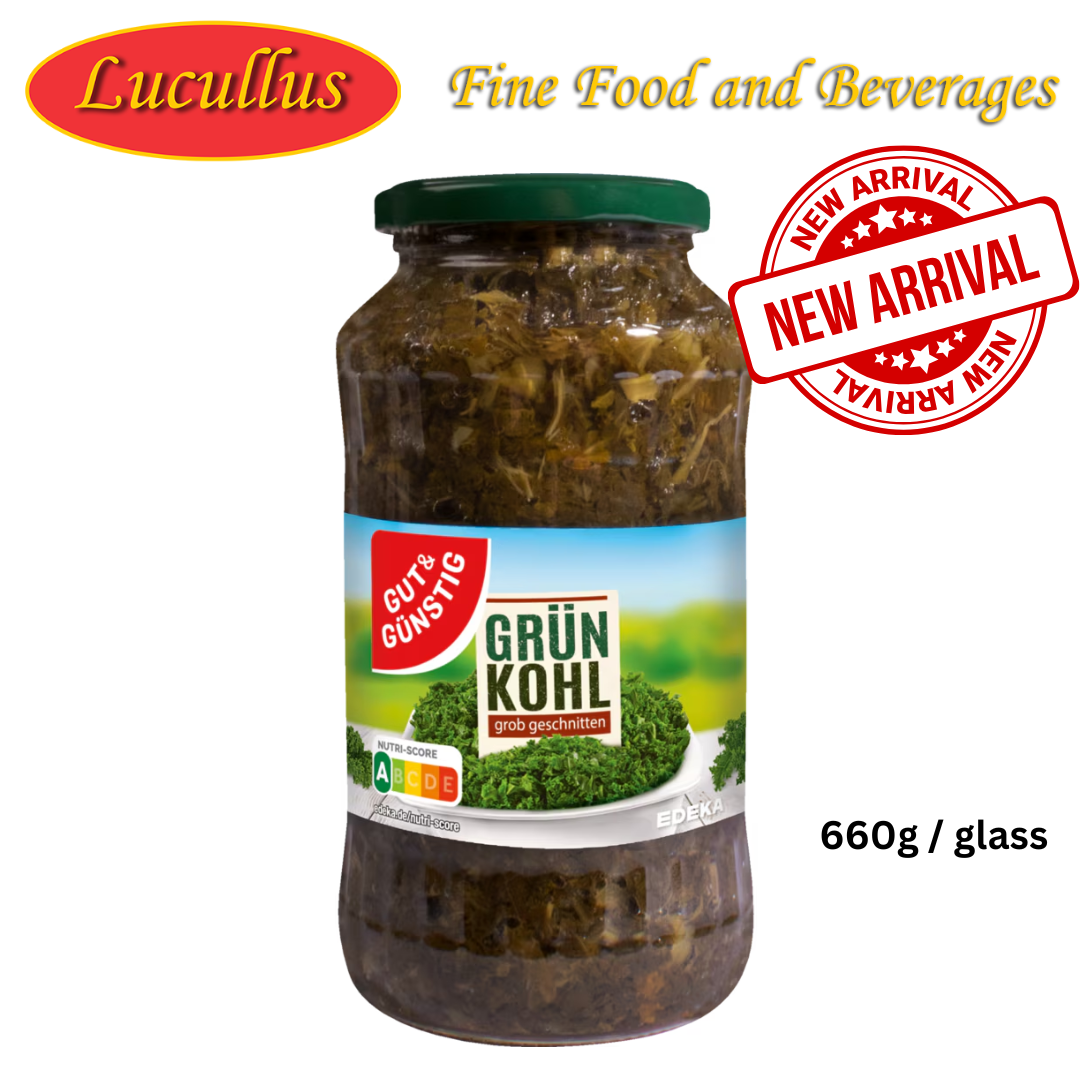 GÜT & GUNSTIG - GRÜNKOHL GROB GEHACKT / KALE MINCED 660G