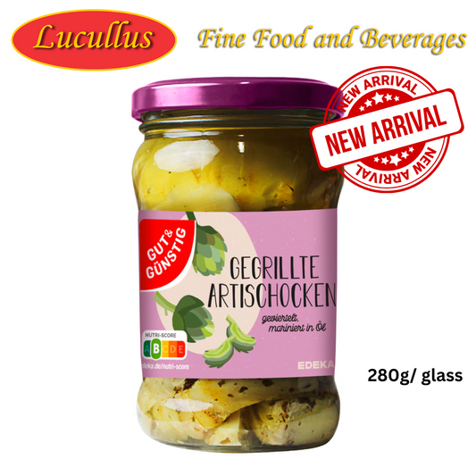 GÜT &amp; GUNSTIG - GEGRILLTE ARTISCHOCKEN IN ÖL 280G