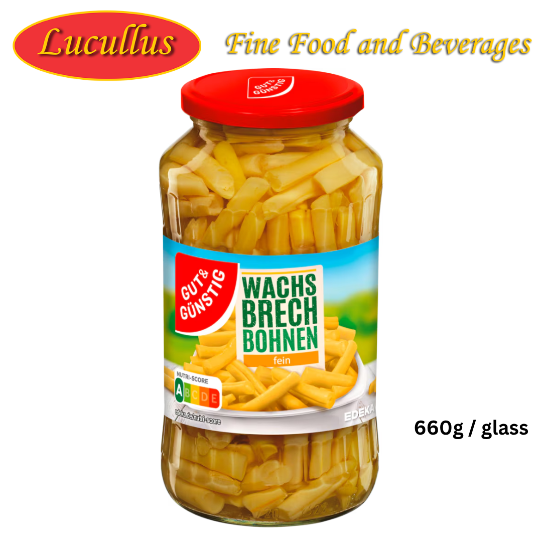 G&G WACHSBRECHBOHNEN / WAX BEANS 660g