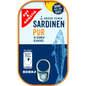 G+G - Sardines without skin and bones - 125 g can / Sardinen ohne Haut und Knochen