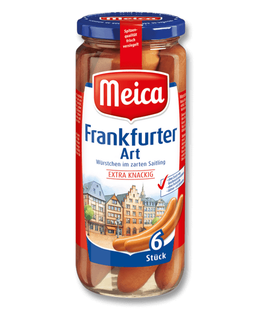 Meica - Franks Sausages - 250 g glass / Frankfurter