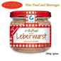 G+G - Liver Sausage Spread Coarse - 250 g glass / Große Leberwurst