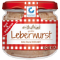 G+G - Liver Sausage Spread Coarse - 250 g glass / Große Leberwurst