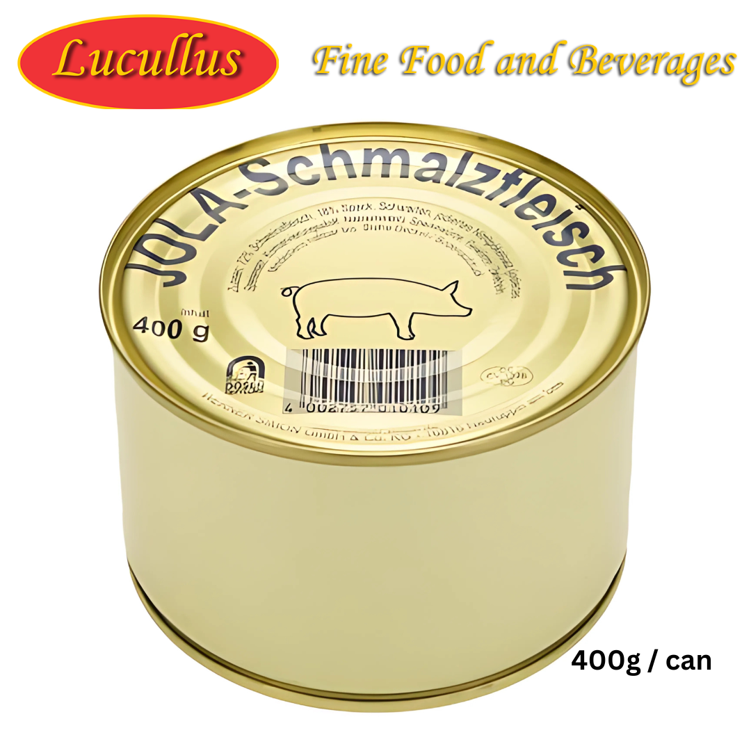 JOLA - SCHMALZFLEISCH / PORK MEAT IN LARD 400G