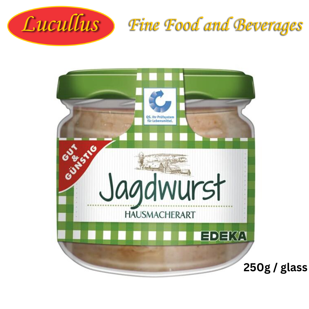 GUT & GÜNSTIG - JAGDWURST / HUNTER SAUSAGE 250G