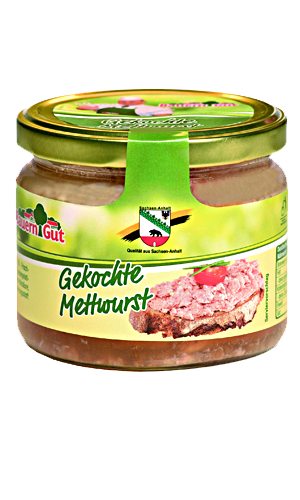 Bauern Gut - Cooked Sausage Spread 250 g glass / Mettwurst