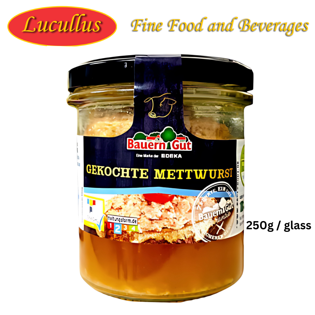 BAUERN GUT - GEKOCHTE METTWURST / COOKED SAUSAGE SPREAD 250G