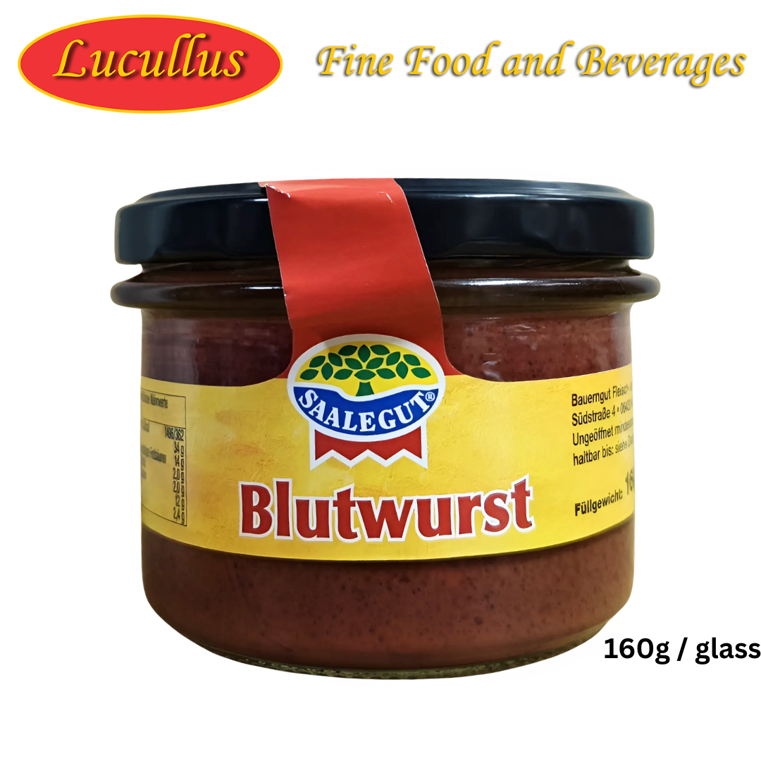 SAALEGUT - BLUTWURST / BLOOD SAUSAGE 160G