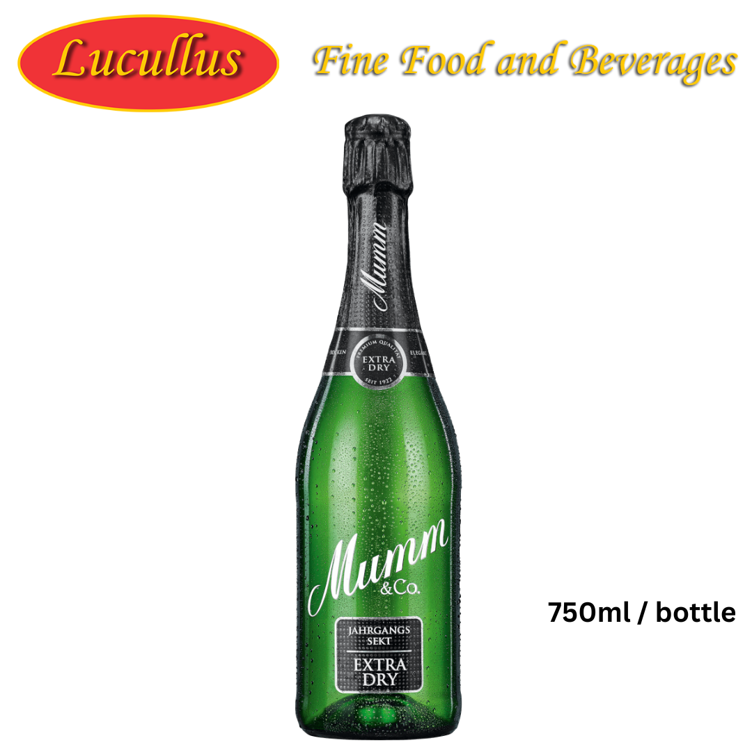 MUMM & CO. - JAHRGANGS SEKT EXTRA DRY / SPARKLING WINE 750ML