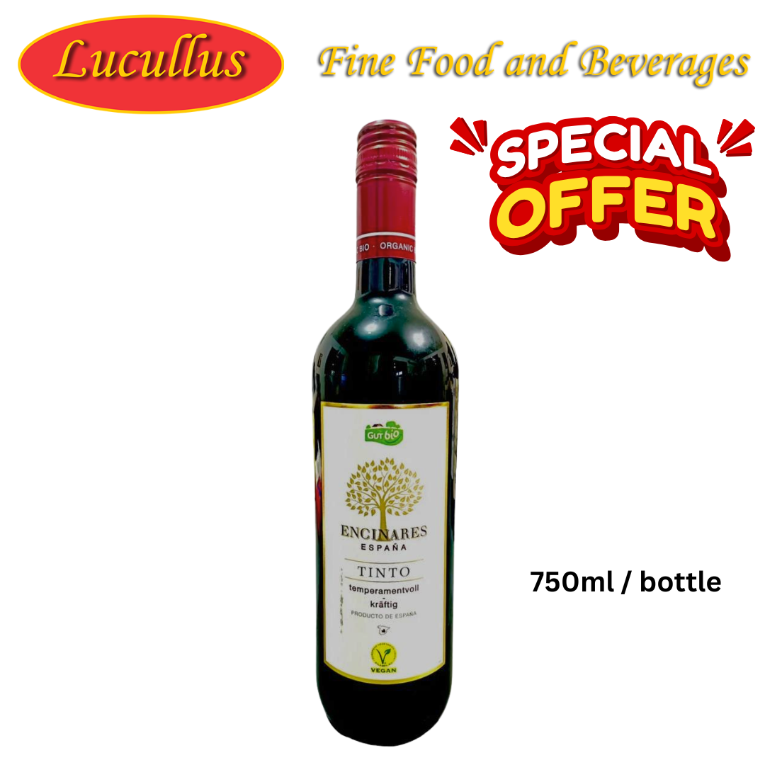 GUT BIO - ENCINARES ESPAÑA TINTO ROTWEIN HALBTROCKEN / RED WINE MEDIUM DRY 12.5% ALC. VOL. 750ML