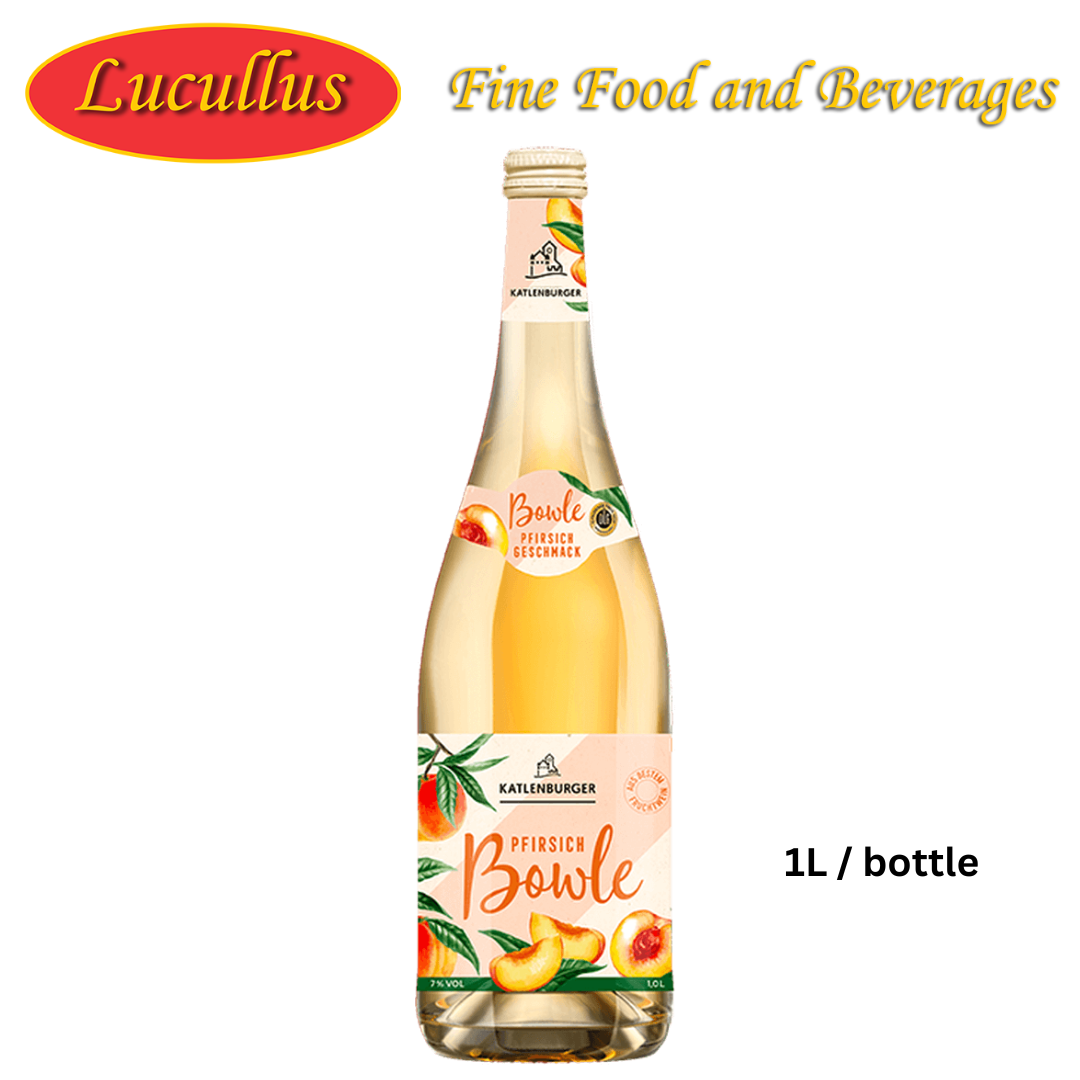 KATLENBURGER - PFIRSICH BOWLE / PUNCH PEACH 7% ALC. VOL. 1L