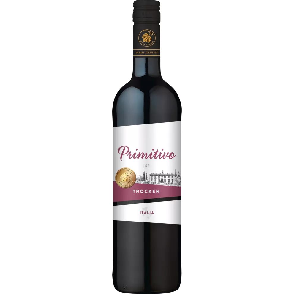 Primitivo Wein Genuss TR  IGT Italian Red Wine Dry 750ml